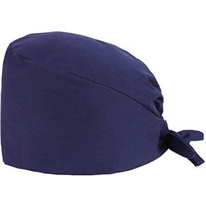MISEMIYA - Operatiekapje - Marineblauw - Verstelbaar - Zweetabsorberende Strip op het Voorhoofd