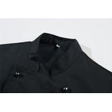 MISEMIYA - MZ-8421B - Keukenjas - Zwart - Korte Mouwen - 8501