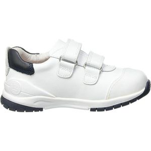 Biomecanics Sneaker - Leer, Wit en Marineblauw, Maat 31 EU, 12,5 UK