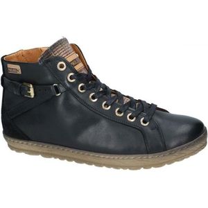 Hoge sneakers in leer Lagos 901 PIKOLINOS. Leer materiaal. Maten 36. Zwart kleur