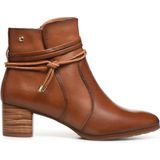 Pikolinos - Calafat - Enkellaarzen - Cognac - Kalfsleder - Blokhak 5 cm