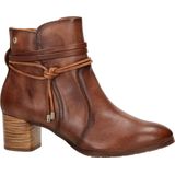 Pikolinos - Calafat - Enkellaarzen - Cognac - Kalfsleder - Blokhak 5 cm