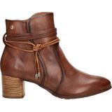 Pikolinos - Calafat - Enkellaarzen - Cognac - Kalfsleder - Blokhak 5 cm