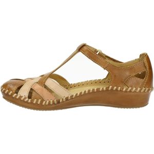 Pikolinos 655-0732C5 - Volwassenen Platte sandalen - Kleur: Bruin - Maat: 37