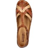 Pikolinos - Vallarta - Sandalen - Bruin - Leer - Plat - Klittenband