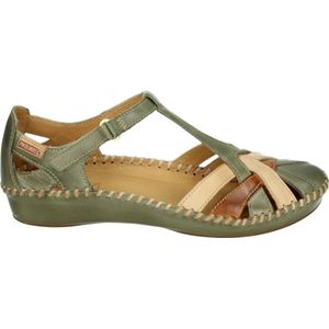 Pikolinos 655-0732C5 - Volwassenen Platte sandalen - Kleur: Groen - Maat: 38