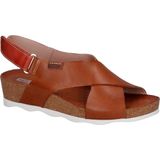 Pikolinos -Dames - cognac/caramel - sandalen - maat 38