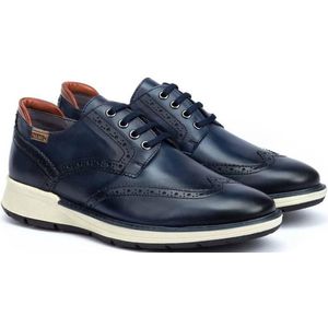 Pikolinos m7s-4011 - heren veterschoen - blauw (UK)
