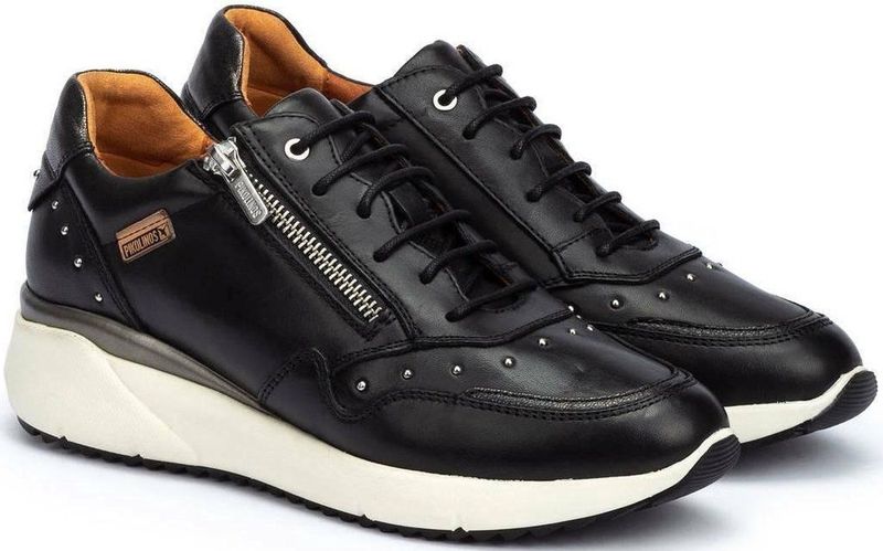 Pikolinos Sella - dames sneaker - zwart