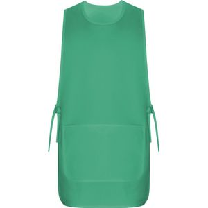 Lab Groen unisex omkeerbaar schort korte mouw voor hygiene beroepen (schoonheid, schoonmaak en voedsel) Arzak One Size