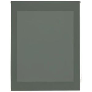 Uniestor Rolgordijn, transparant, eenkleurig, 6 x 160 x 175 cm, pastelgrijs