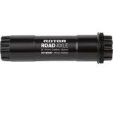 ROTOR Aldhu Axle 30 mm Trapas-as voor volwassenen, uniseks, zwart