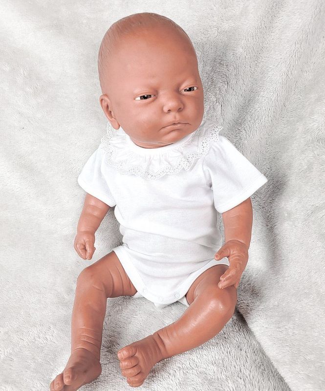 BABIDU babybody, Wit, 3 Maanden