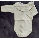 Babidu - ODY - Ondergoed - Beige - Lange Mouwen - Ruches