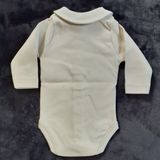 BABIDU Babybody - Lange Mouwen - Uniseks - Katoen - V-hals - Hypoallergeen