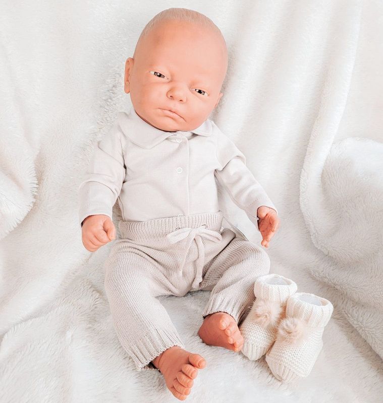 BABIDU Babybody - Lange Mouwen - Uniseks - Katoen - V-hals - Hypoallergeen