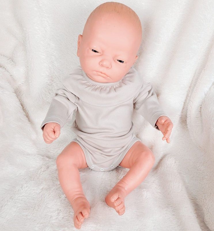 BABIDU Body - Katoen - Unisex - Col à Volants - Hypoallergéne