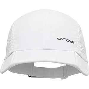 2023 Orca Foldable Running Cap MA17 - White Size - S-M