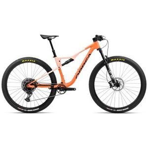 orbea oiz h20 full suspension mtb sram gx eagle 12s 29  apricot orange limestone beige 2023