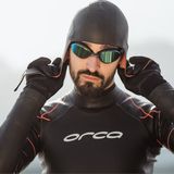 neopreen orca therm neo swim cap zwart