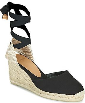Castañer - Carina Espadrille - Schoenen - Zwart - Leer