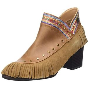 Desigual Dames Shoes_Alaska Tibet Sneaker, Brown, 36 EU