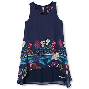 Desigual Vest_juárez meisjesjurk Navy (5000), 104, Navy (5000)