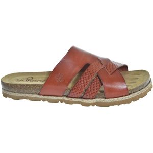 Yokono -Dames - cognac/caramel - slippers & muiltjes - maat 37