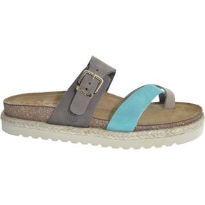 Yokono Inca 091 turquoise 36 Dames Slippers - Blauw - 37