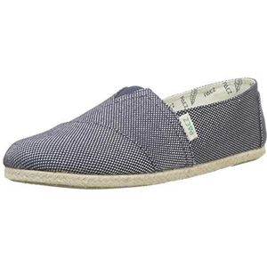 Paez Klassieke espadrilles voor dag en vonken voor dames, Blauwe Azul 301, 38 EU