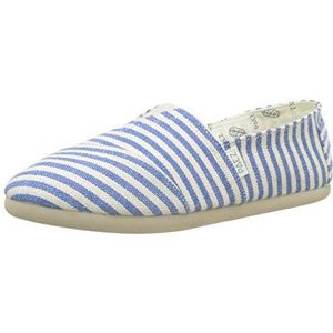 Paez Klassieke Surfy Espadrilles voor dames, Blauw Azul 307, 39.5 EU