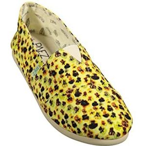 Paez Classic Print Flower Power, espadrilles dames, Citroengras