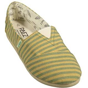 Paez Classic Surfy, espadrilles voor dames, Groen, 34 EU