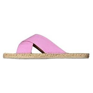 Paez Crossed sandaal, espadrilles voor dames, roze, 42 EU, Roze, 42 EU