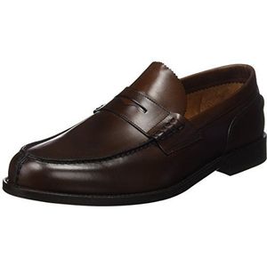 Lottusse L6902, Mocassins voor heren, Bruin Jocker P Teak, 40.5 EU