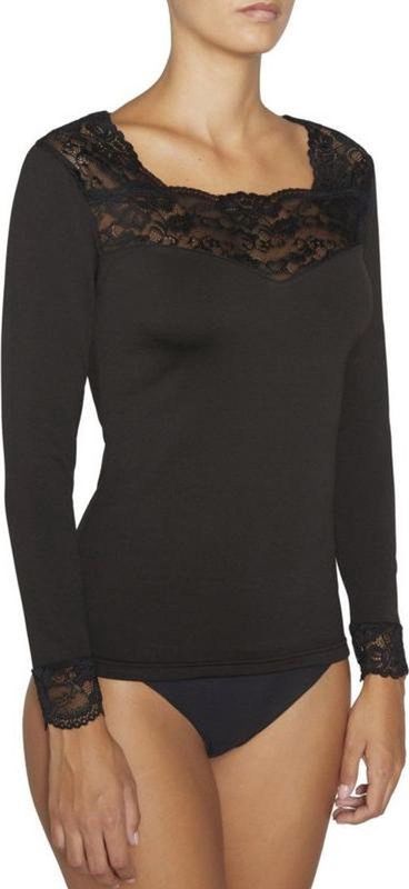 Ysabel Mora - Thermisch Shirt - Marineblauw - Lange Mouwen