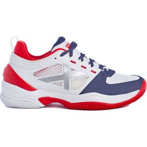 Munich Atomik Heren - Sportschoenen - Padel - Smashcourt - White/Red - maat 44