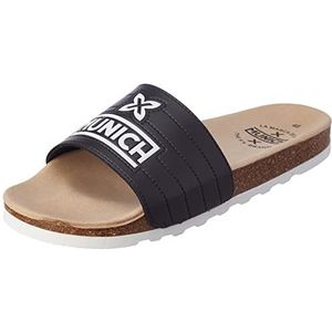 Munich Partypool Negro Unisex Flip Flops, zwart.