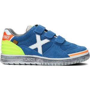 Munich G3 Velcro Lage sneakers - Jongens - Blauw - Maat 29