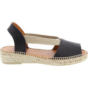 Toni Pons  Espadrilles Dames Etna  Zwart  Leer