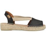 Toni Pons Etna Dames Espadrilles - Zwart - Maat 35