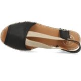 Toni Pons Etna Dames Espadrilles - Zwart - Maat 35