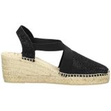 Toni Pons Triton Dames Espadrilles - Zwart - Maat 39