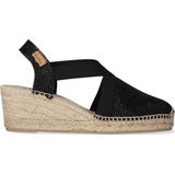 Toni Pons - Triton - Espadrilles - Veganistisch - Katoenen Stof - Jute Sleehak