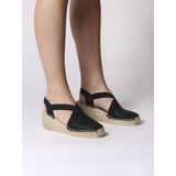 Toni Pons - Triton - Espadrilles - Veganistisch - Katoenen Stof - Jute Sleehak