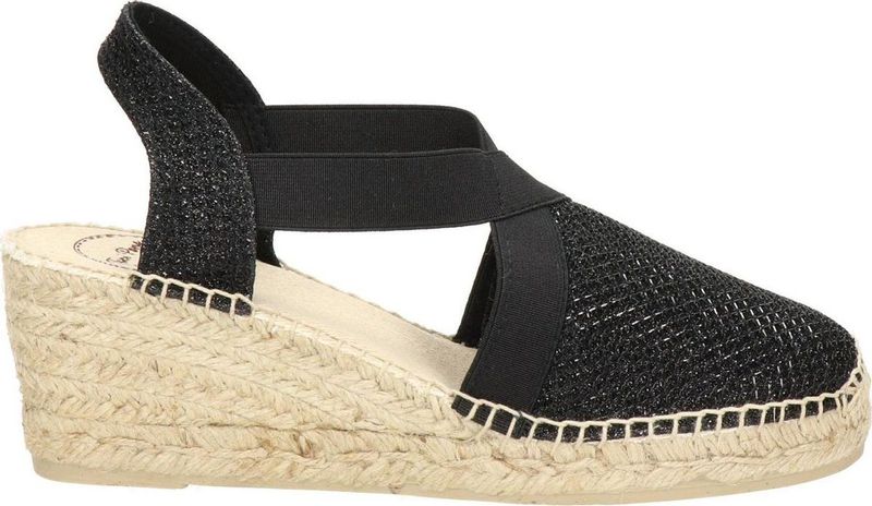 Toni Pons - Triton - Espadrilles - Veganistisch - Katoenen Stof - Jute Sleehak