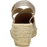 Keds - Lurex Stripe - Ballerina's - Zilver