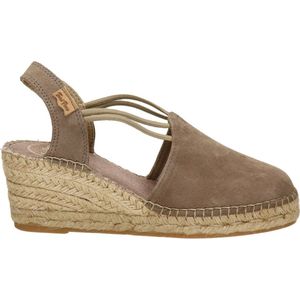 Toni Pons Tremp Dames Espadrilles op sleehak - Beige - Maat 42