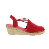 Toni Pons - Tremp - Espadrilles - Rood - Suède