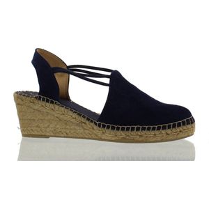 Toni Pons - Tremp - Espadrilles - Blauw - Sleehak